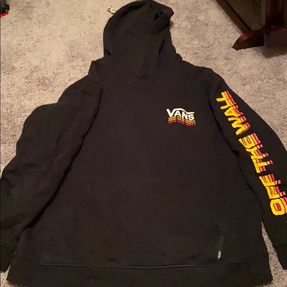 Black vans hoodie
